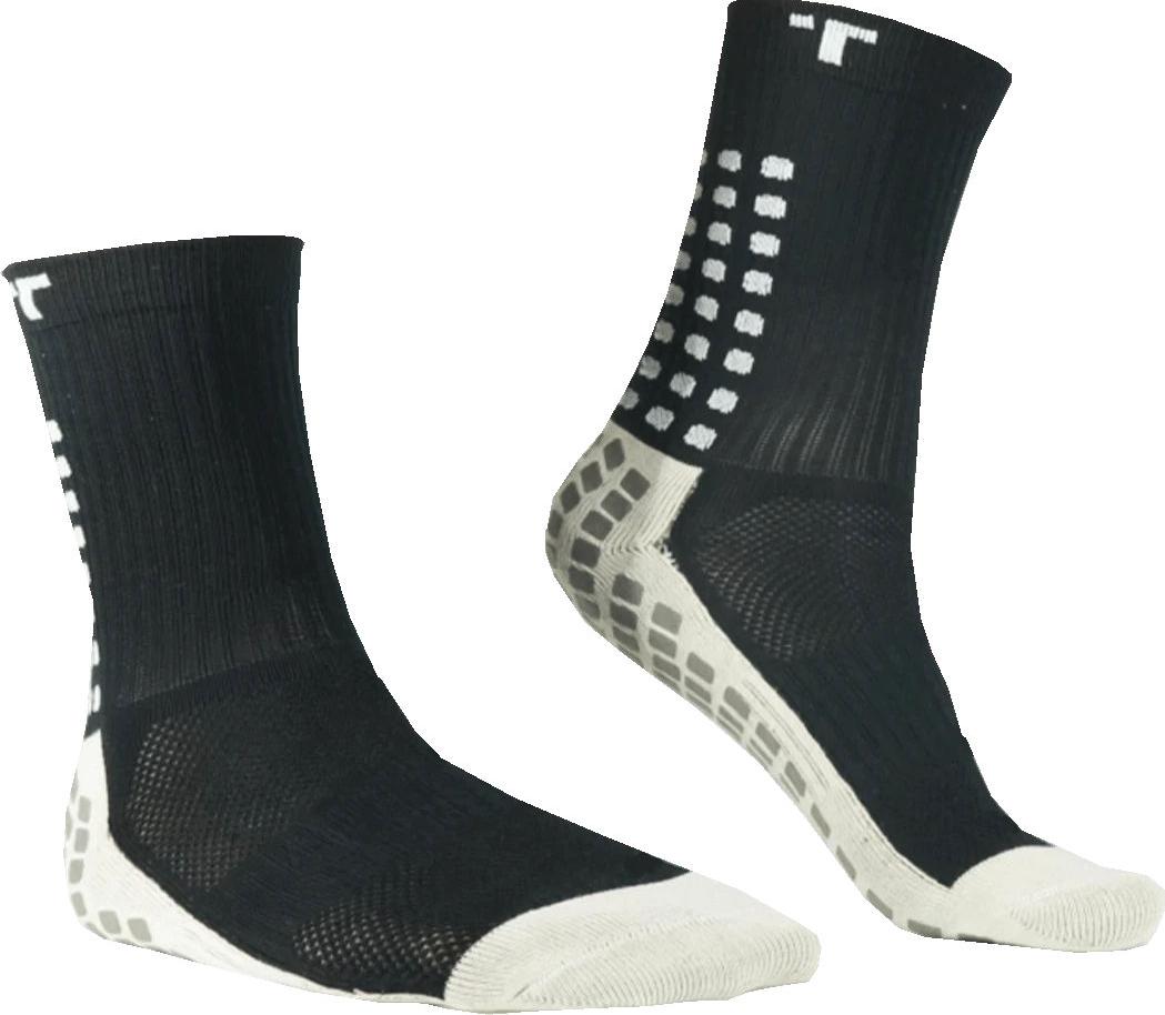 Meias Trusox CRW300 Mid-Calf Cushion Black