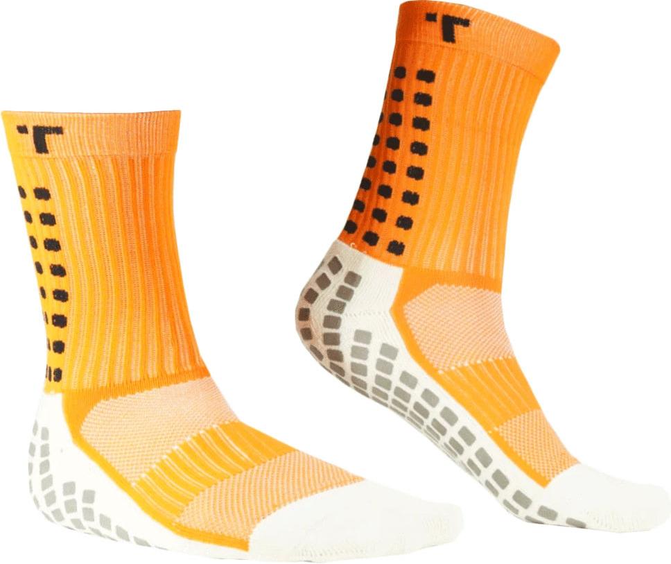 Meias Trusox CRW300 Mid-Calf Cushion Orange