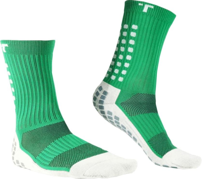 Strømper Trusox CRW300 Mid-Calf Cushion Green