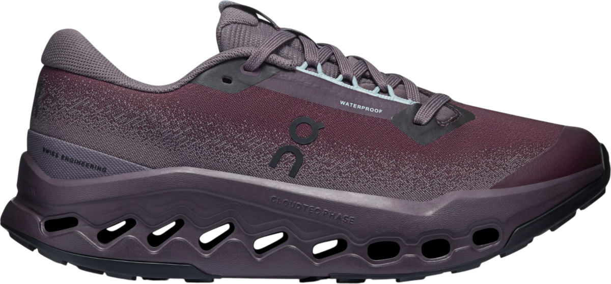 On Running Cloudsurfer Trail 2 Waterproof Trail schoenen, 39, Paars
