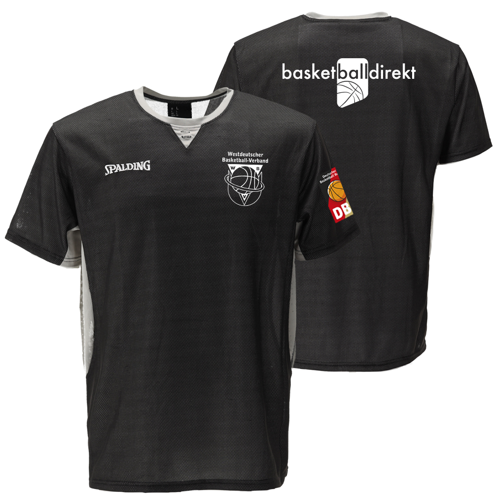 Φανέλα Spalding Offizielles WBV Referee T-shirt