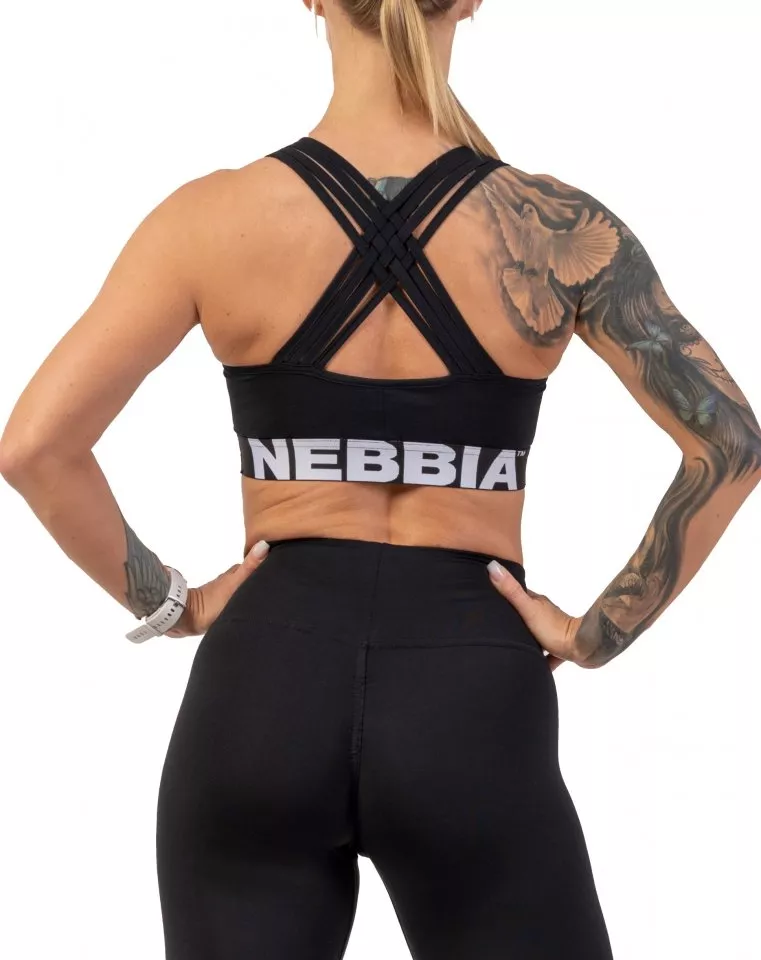 Dámská sportovní podprsenka se střední oporou Nebbia Impact Cross Back