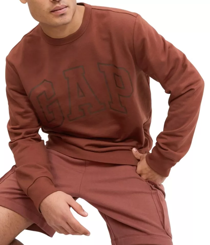 Mikina s kapucňou GAP Logo Crewneck