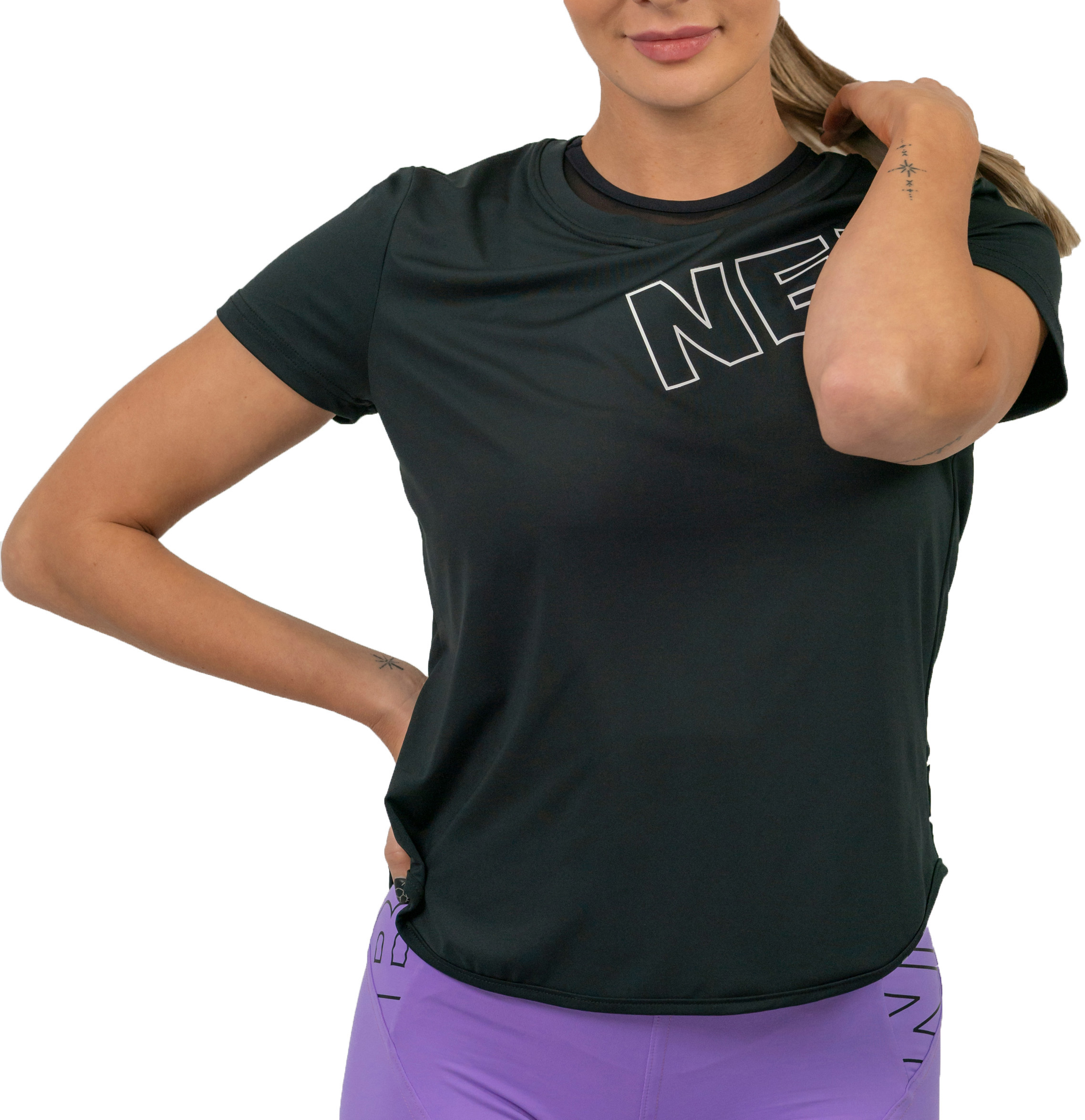 T-paita Nebbia FIT Activewear Functional T-shirt with Short Sleeves