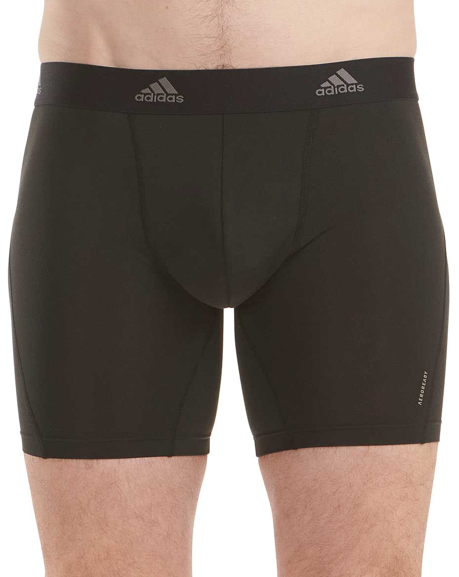 adidas Active Micro Flex Eco Boxer Briefs 3 Training Pack - Black