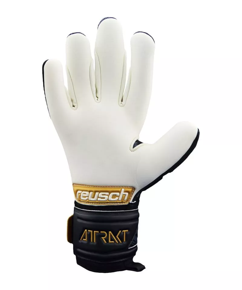 Goalkeeper's gloves Reusch Attrakt Freegel Gold KS