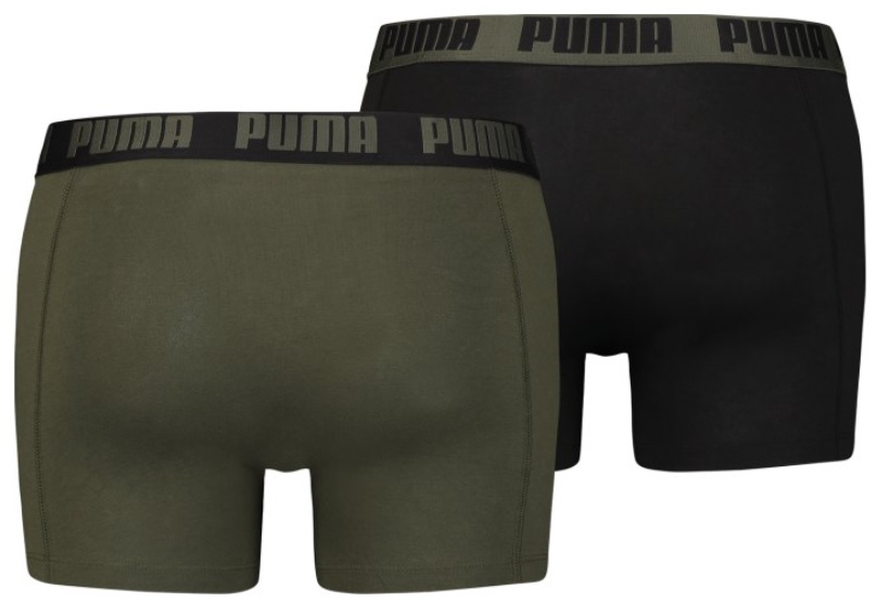 Puma BASIC BRIEF 2 PACK - Briefs - black 