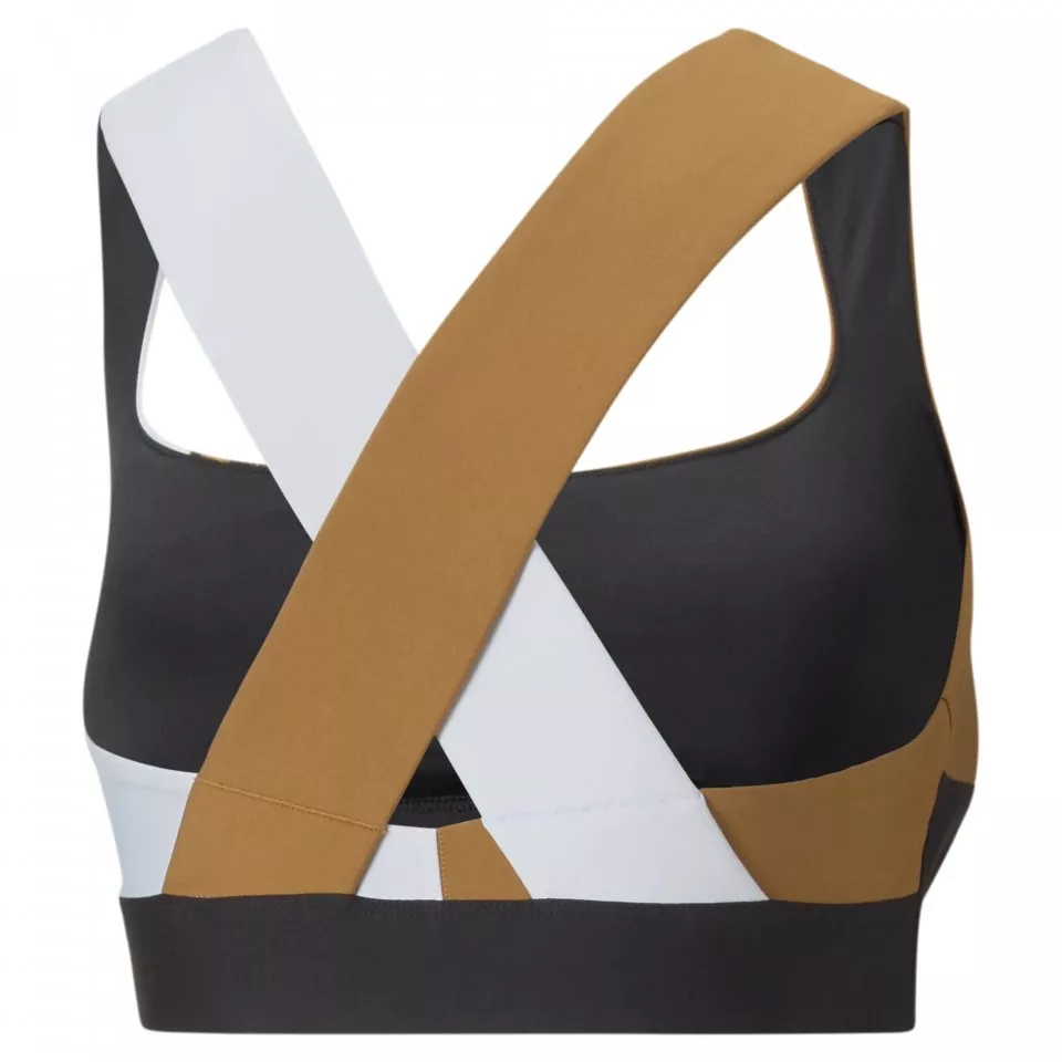 Twill Active - Moire Recycled Strappy Sports Bra - Petrol - Reitmans