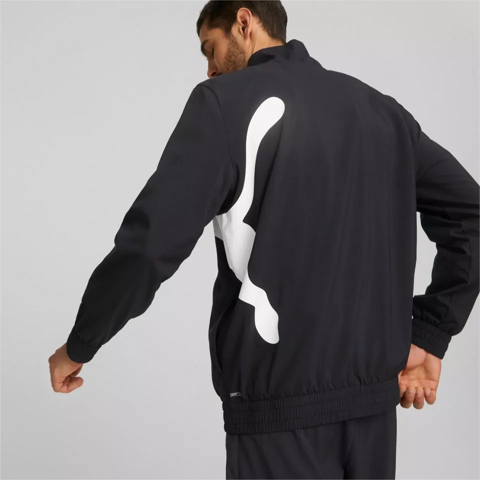 Bunda Puma TRAIN BIG CAT LINED WOVEN FZ JACKET