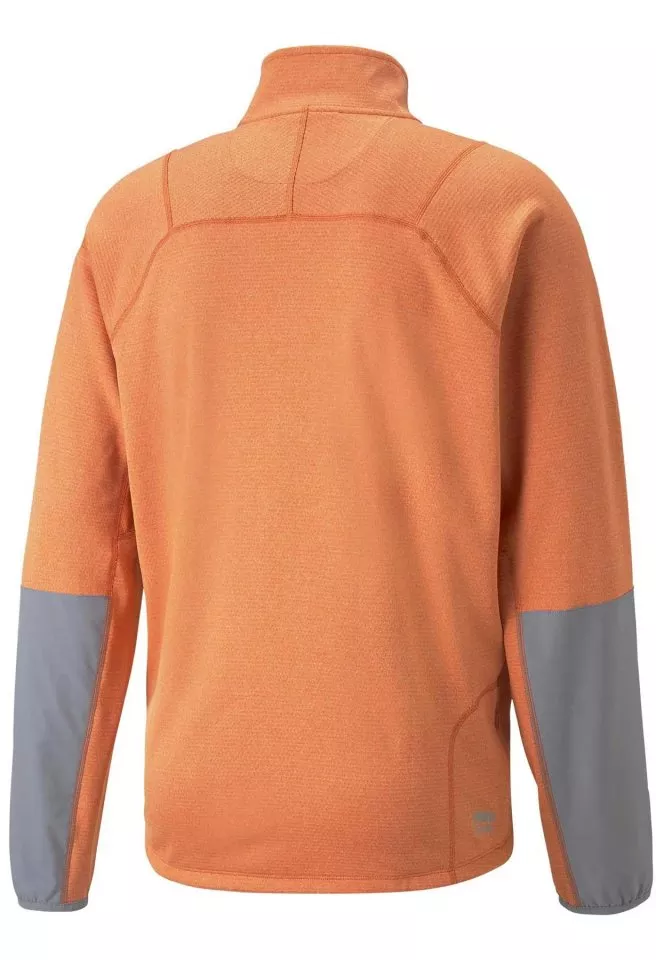 Tee-shirt à manches longues Puma M SEASONS POLYPROPYLENE RAINCELL 1/2 ZIP