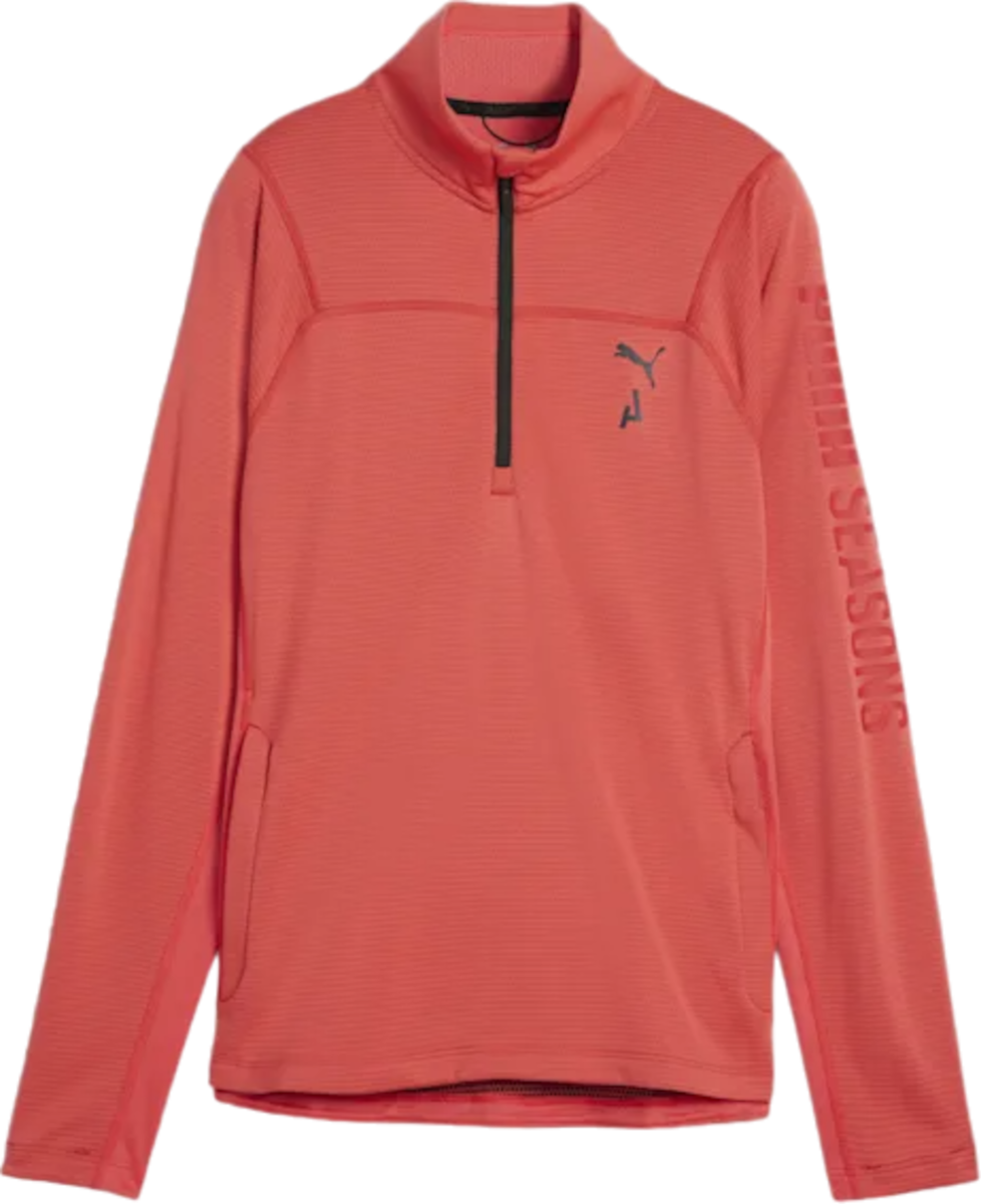 Sweatshirt Puma W SEASONS LS 1/4 Polypropylene Rain Cell