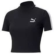 Tee-shirt Puma WMNS Classics Rib Mock Neck top