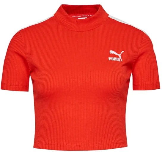 Tričko Puma WMNS Classics Rib Mock Neck top
