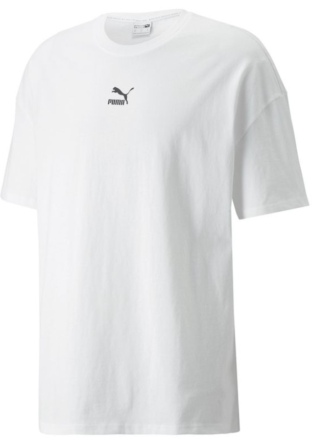 T-shirt Puma Classics Boxy Tee White M LS