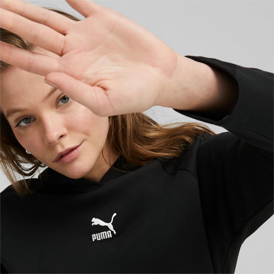 Mikina s kapucňou Puma T7 Relaxed Hoodie DK
