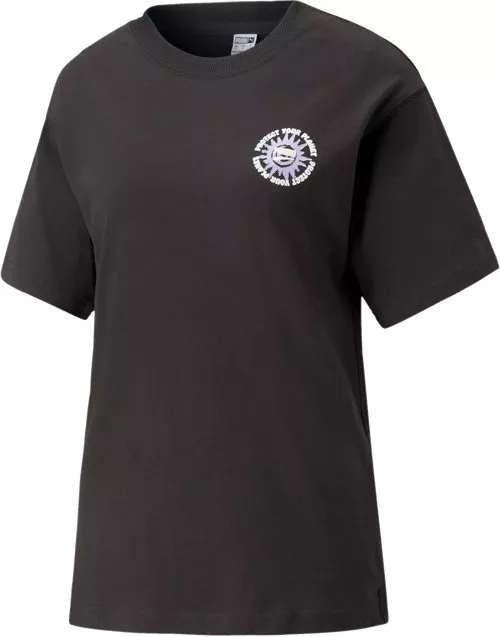 Puma DOWNTOWN Relaxed Graphic T-Shirt W Rövid ujjú póló