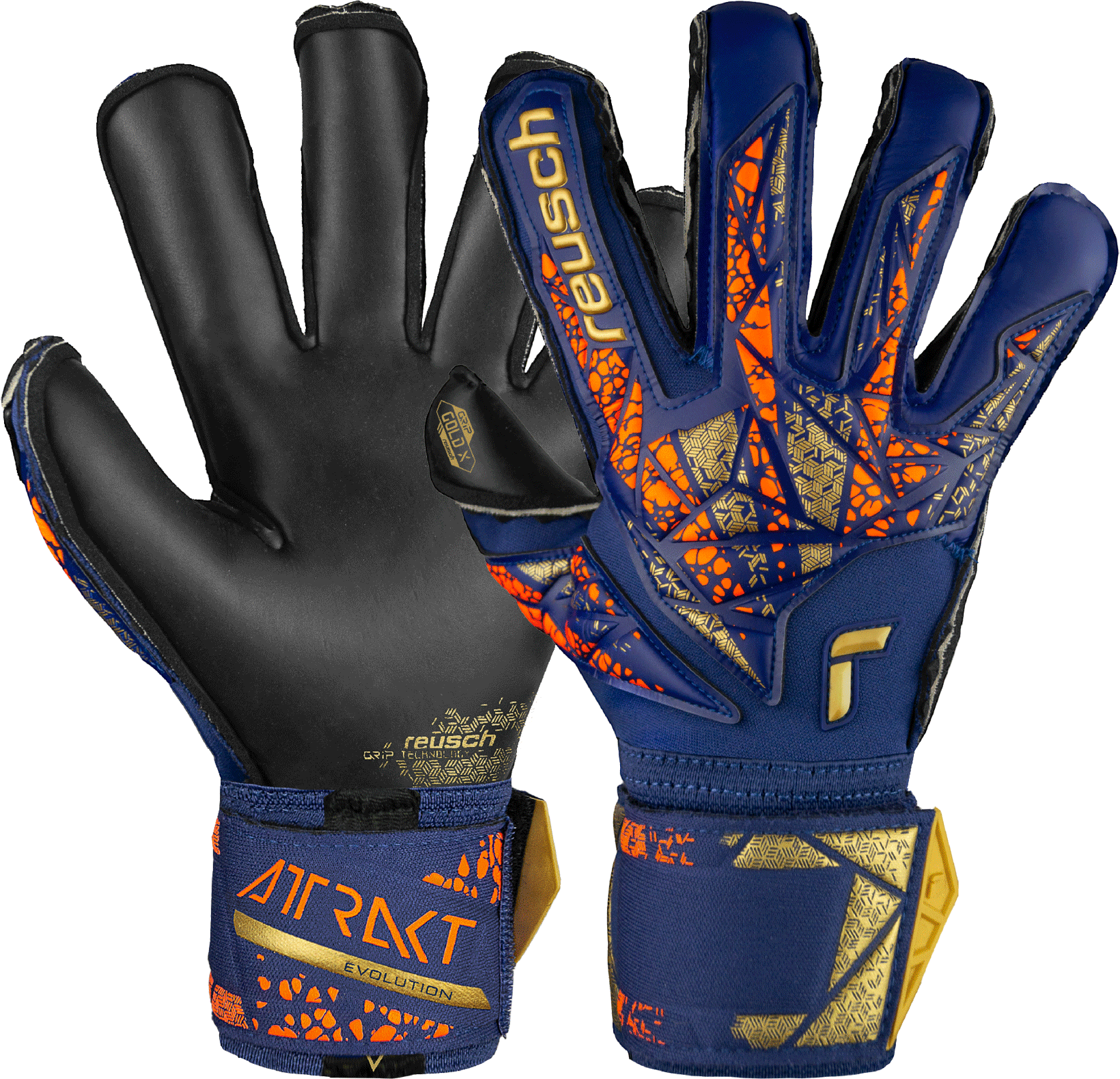 Reusch Attrakt Gold X Evolution Goalkeeper Gloves