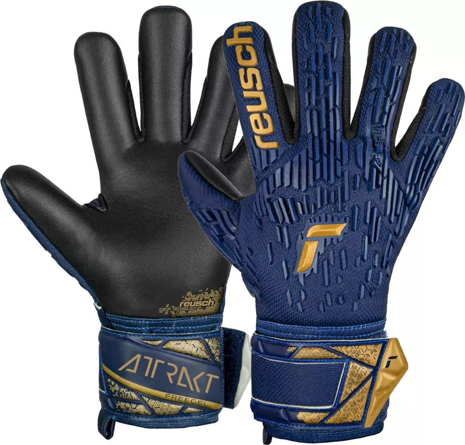 Γάντια τερματοφύλακα Reusch Attrakt Freegel Silver Junior Goalkeeper Gloves