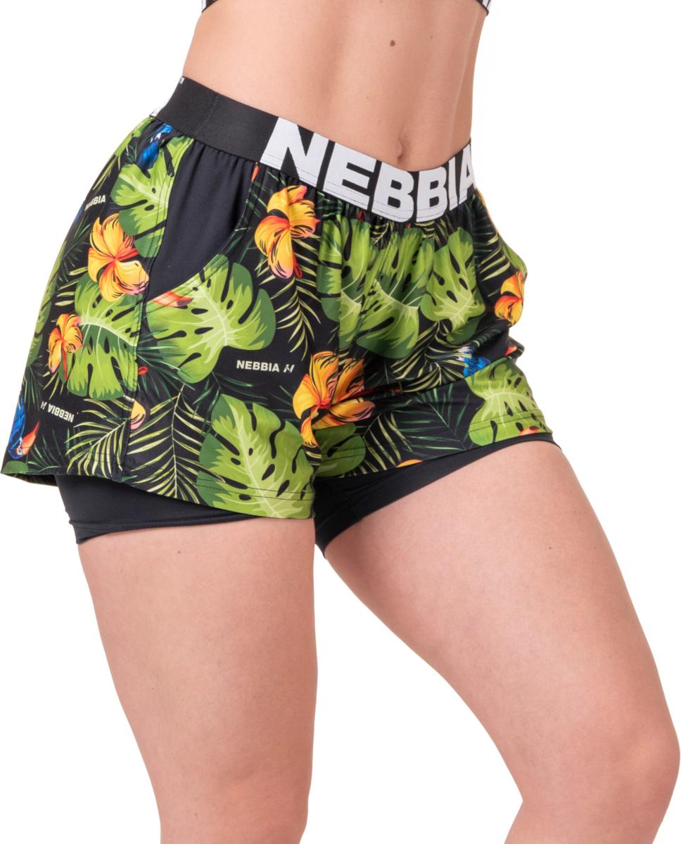 Nebbia High-energy double layer shorts