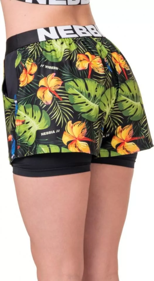 Calções Nebbia High-energy double layer shorts