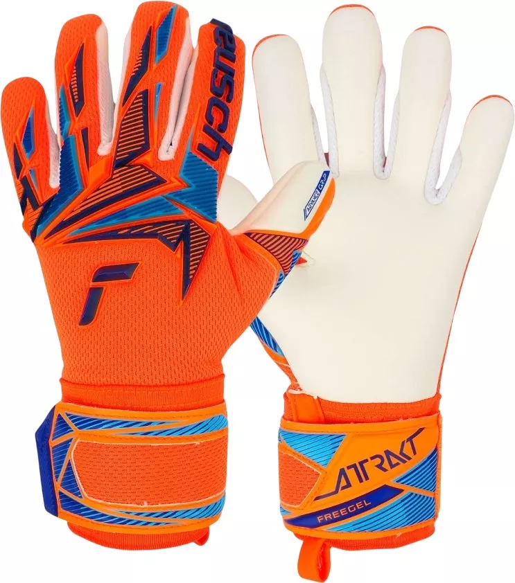 Maalivahdin hanskat Reusch Attrakt Freegel Advance Goalkeeper Gloves Junior
