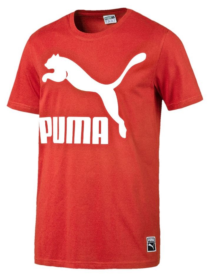 Tričko Puma Archive Logo Tee high risk red