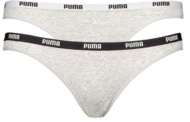 Lenjerie Puma iconic bikini slip 2er pack