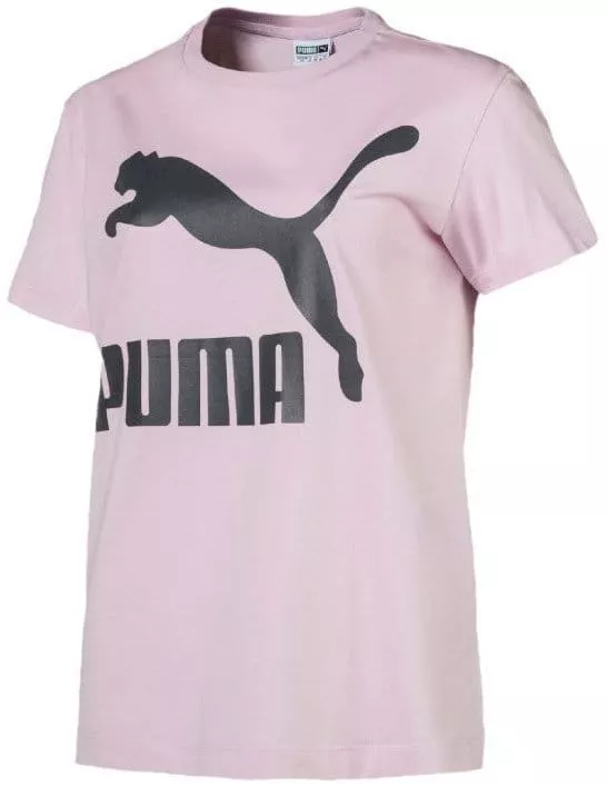 Camiseta Puma Classics Logo Tee Winsome Orchid