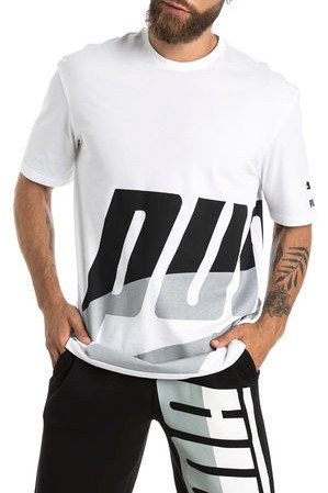 Puma Loud Pack Tee White Rövid ujjú póló