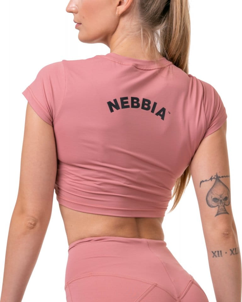 Majica Nebbia Short Sleeve Sporty Crop Top