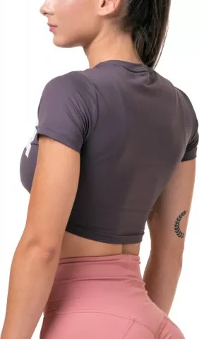 T-shirt Nebbia Short Sleeve Sporty Crop Top