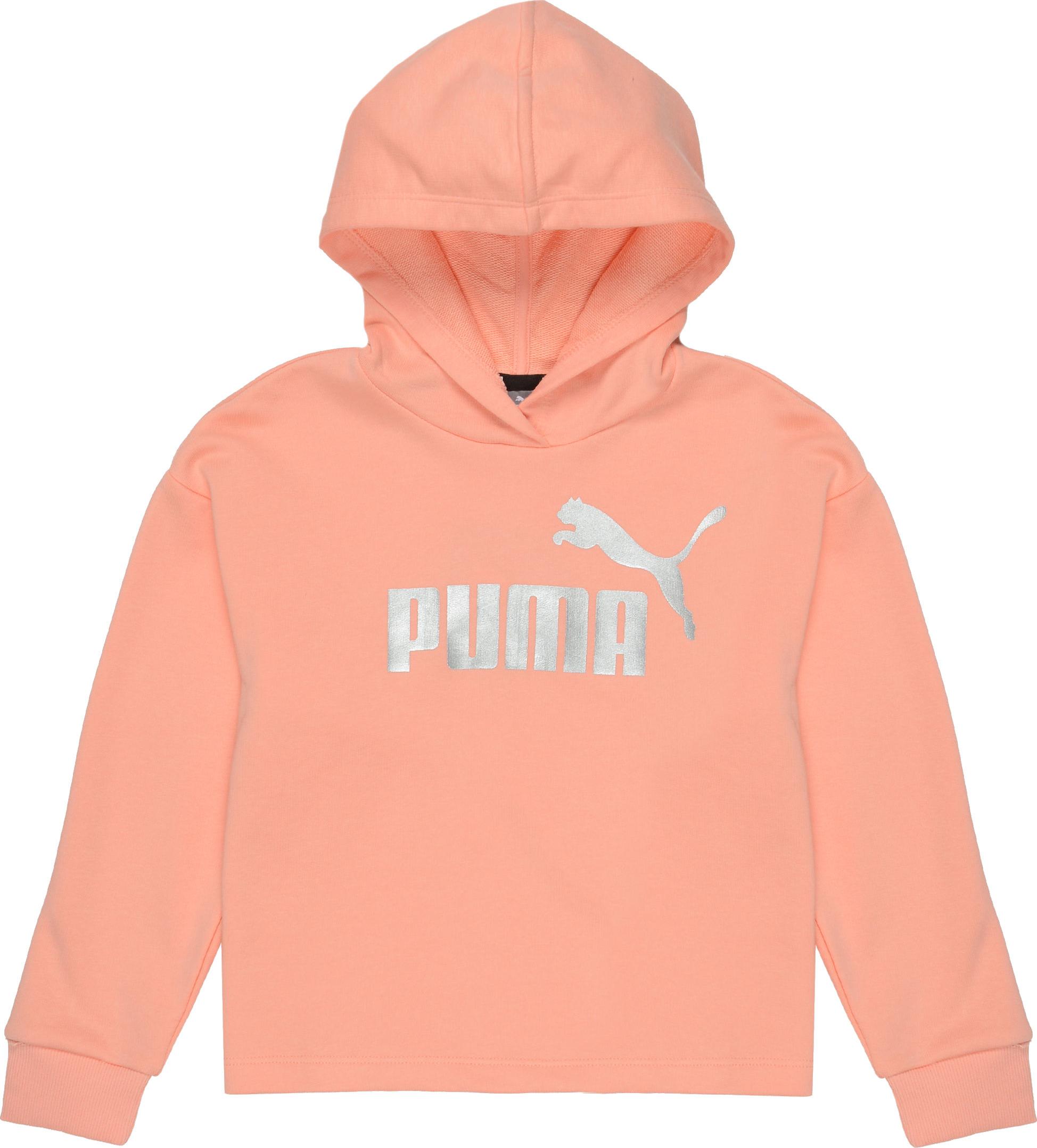 Hooded sweatshirt Puma ESS+ Logo Cropped Hoodie