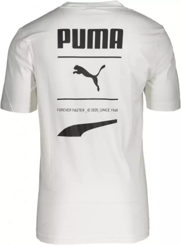 Tričko Puma Recheck Pack Graphic Tee White