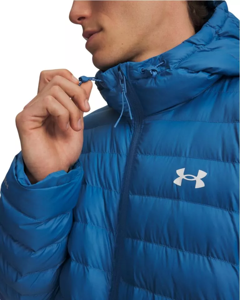 Jakke med hætte Under Armour UA Sportswear Ins Jkt-BLU