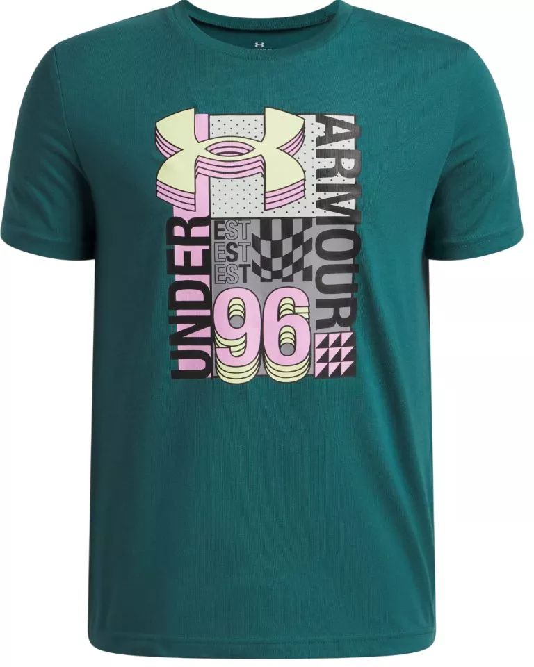 Magliette Under Armour Logo Wordmark Collage SS
