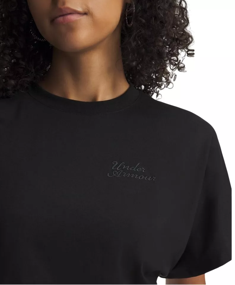 T-shirt Under Armour Cropped Script Short Sleeve