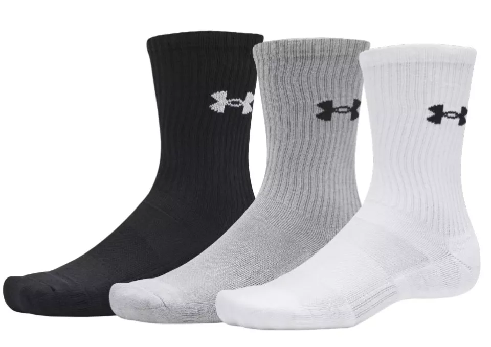 Strømper Under Armour Performance Cotton 3p Crw Socks