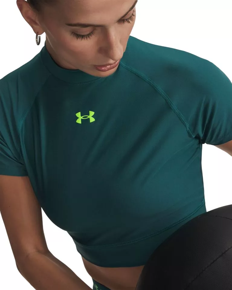 T-shirt Under Armour HeatGear Crop Mock Women