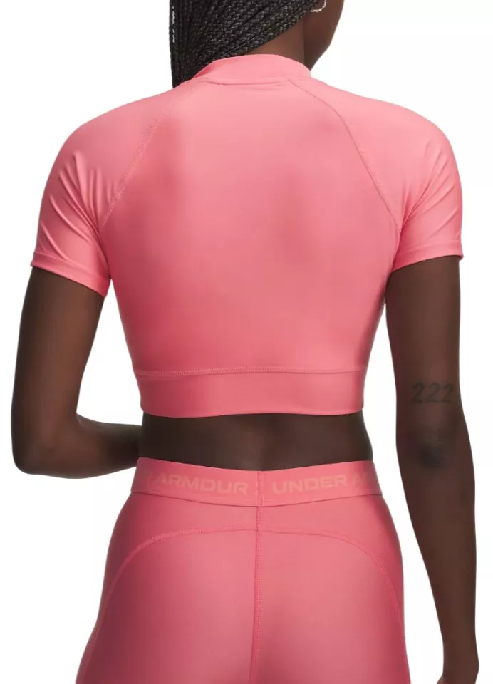 Magliette Under Armour HeatGear Crop Mock Women