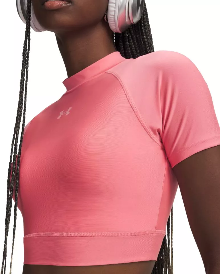 Magliette Under Armour HeatGear Crop Mock Women