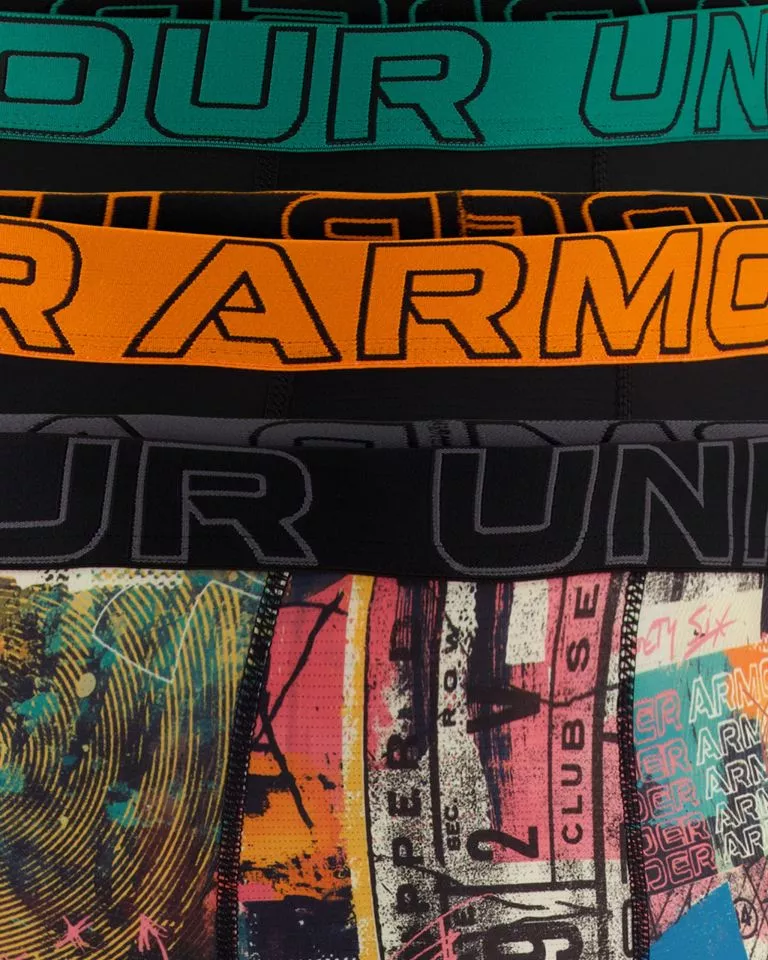 Boxeri pentru bărbați (3 bucăți) Under Armour Performance Tech Mesh Graphic