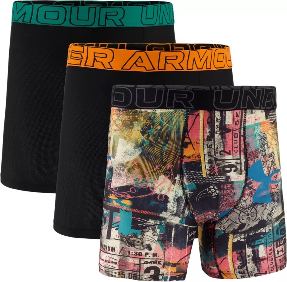 Boxeri pentru bărbați (3 bucăți) Under Armour Performance Tech Mesh Graphic