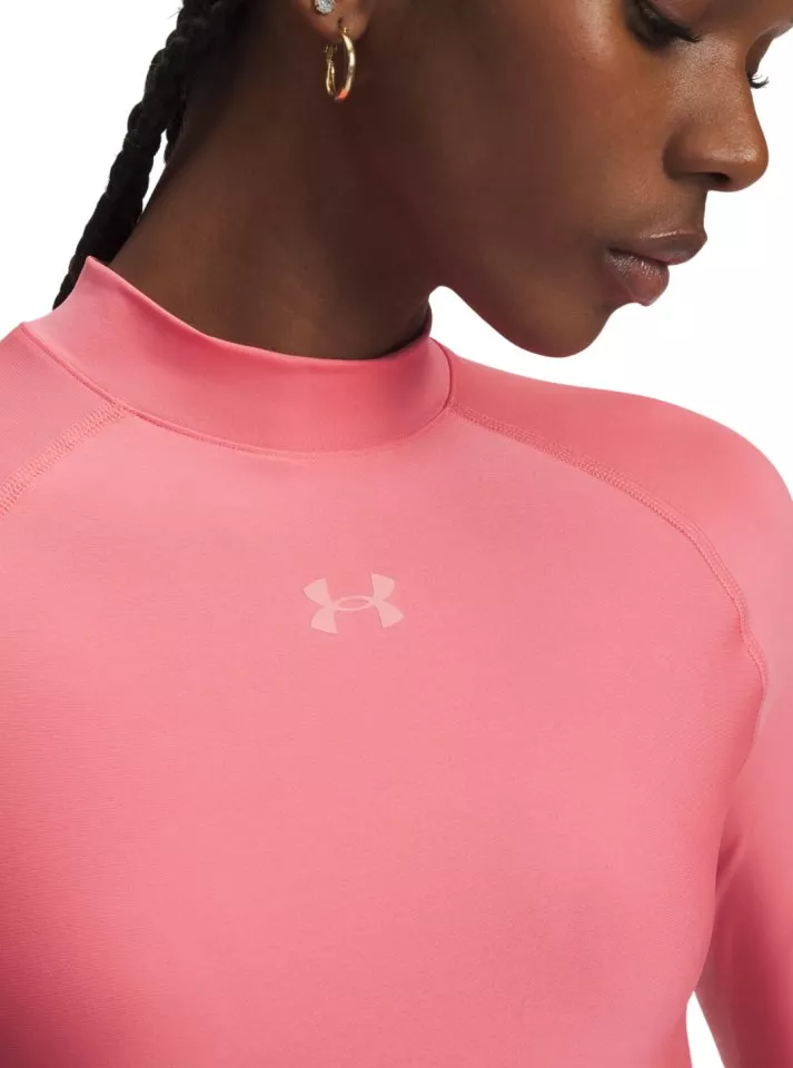 Magliette a maniche lunghe Under Armour HeatGear Crop Mock Women LS