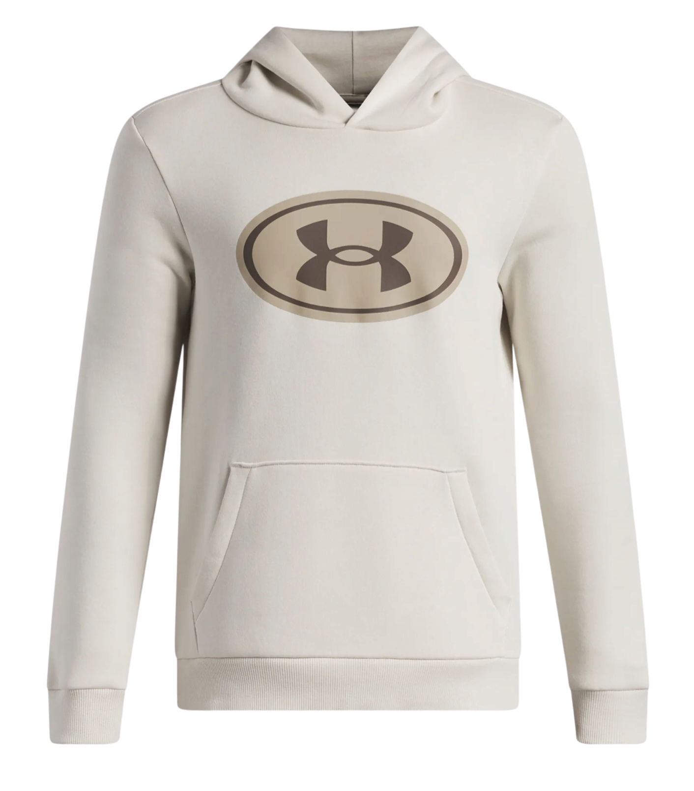 Under Armour Rival Fleece Lockertag HD Sweatshirt met capuchon, YSM, Wit