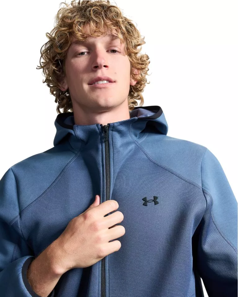 Sweatshirt med huva Under Armour Unstoppable Fleece Textured
