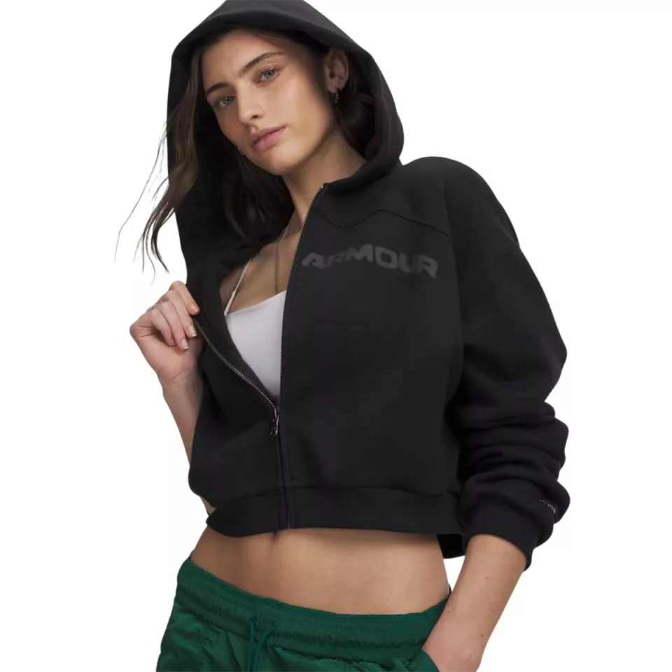 Felpe con cappuccio Under Armour Icon Fleece Wordmark Full-Zip
