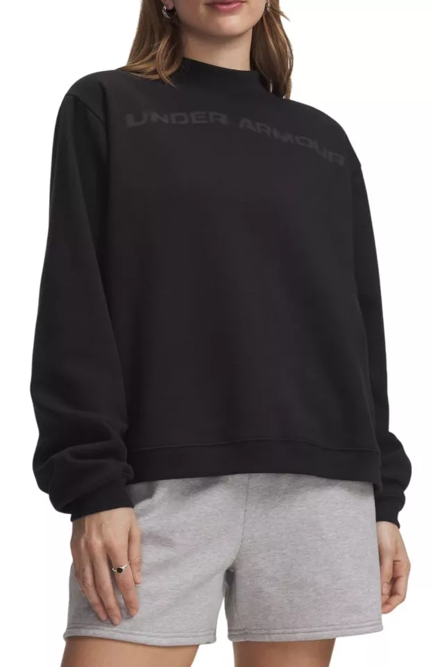 Bluza Under Armour Icon Fleece Wordmark Mock Neck