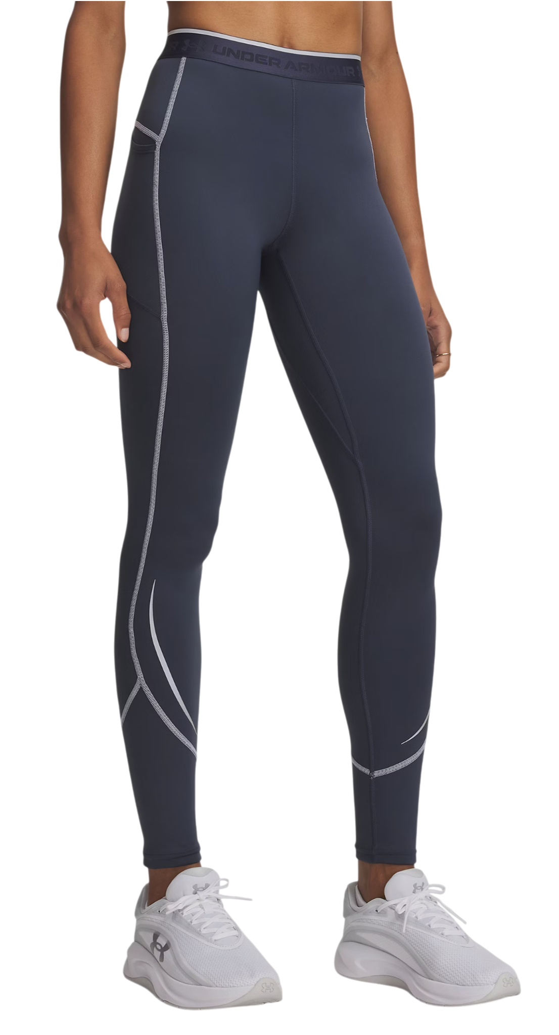 Under Armour ColdGear® Elite Leggings, M, Grijs