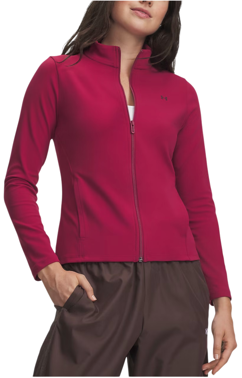 Under Armour Motion Full-Zip Sweatshirt, XS, Rood