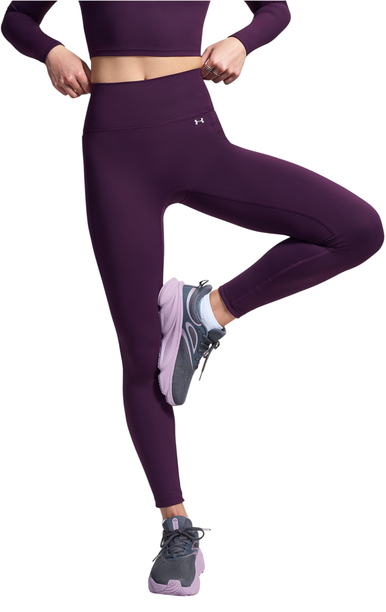 Under Armour Motion Leggings, XL, Paars